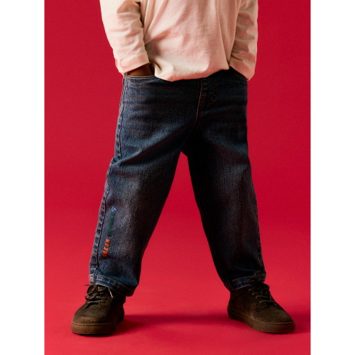 NAME IT Jeans Ben Tap Medium Blue Denim Break