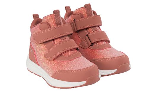 Viking Bouncy Glitter Mid WP 2V Overgangssko Pink  Pink 27 EU  Lyserød  27 EU  Piger