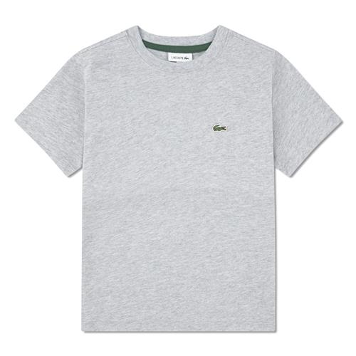 Lacoste T-shirt Argent Chine Heather  Argent Chine Heather 116 cm  Grå  116 cm  Drenge