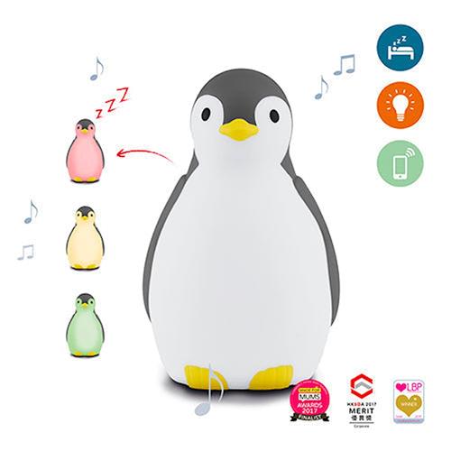 Zazu Pam the Penguin Sleeptrainer Gray Gray One Size  Grå  One Size  Drenge, Piger