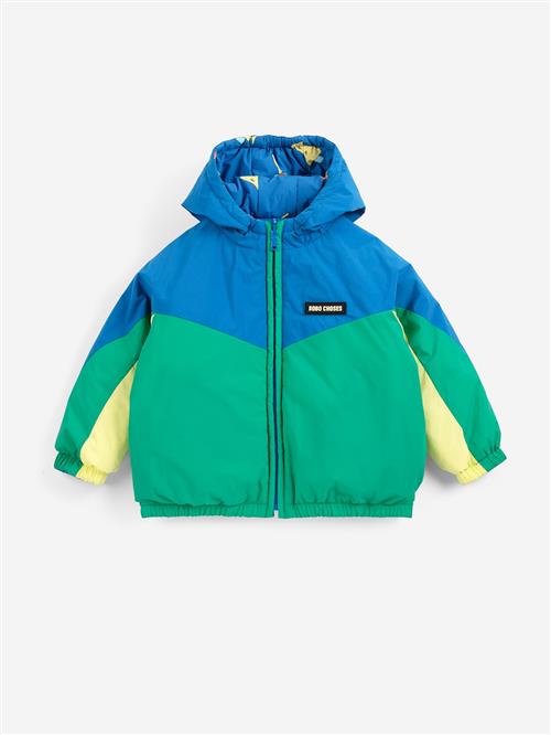 Bobo Choses Mush Monster Duo Vendbar Anorak Blue  Blue 2 Y  Blå  2 år  Drenge, Piger