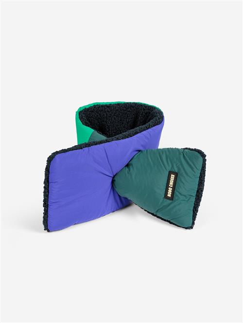 Bobo Choses Halsvarmer Af Fåreskind Dark Green  Dark Green One Size  Grøn  One Size  Drenge