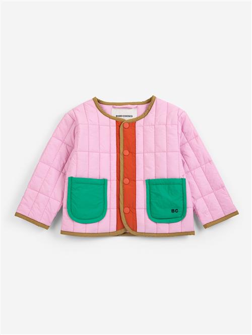 Bobo Choses Let, Polstret Jakke Pink  Pink 9 Months  Lyserød  9 måneder  Drenge, Piger