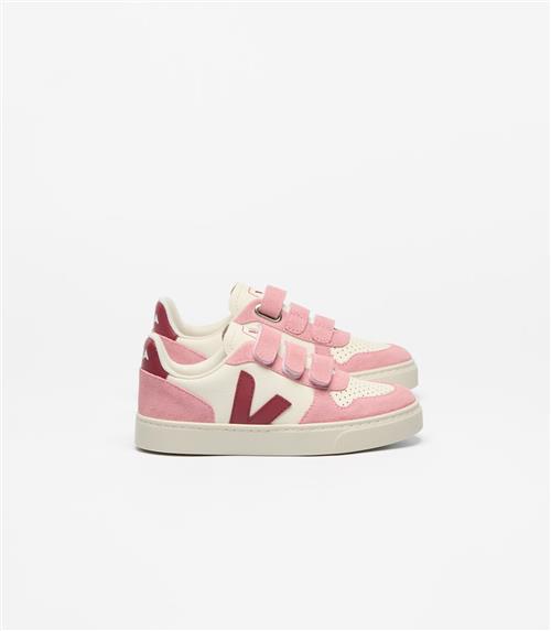 Veja Small V-10 Leather Pure Marsala Mary Pure Marsala Mary-26  Hvid  26 EU  Piger
