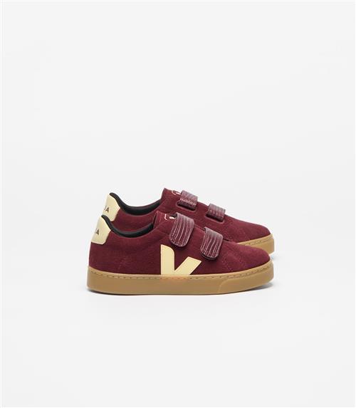 Veja Small Esplar Suede Amarante Sun Amarante Sun-27  Rød  27 EU  Drenge, Piger