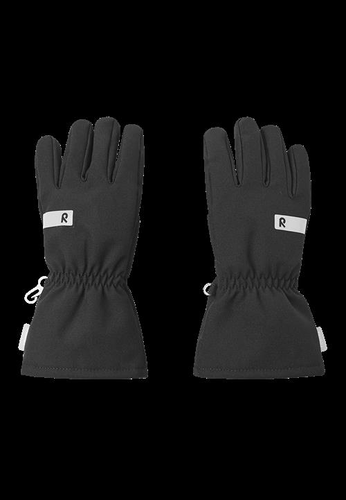 Reima Milne Gloves (Woven) Black Black 12-14 Y  Sort  12-14 år  Drenge, Piger