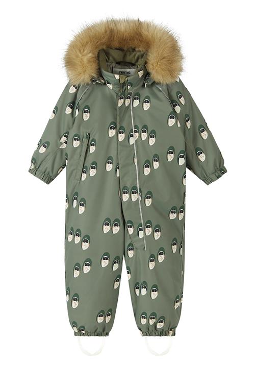 Reima Lappi Reimatec Winter Coverall Greyish Green Greyish Green 80 cm  Grøn  80 cm  Drenge, Piger