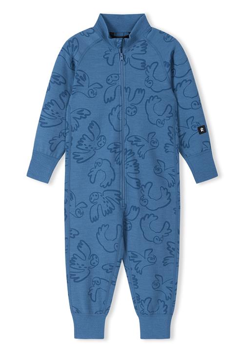 Reima Parvin Wool Coverall Blue Ocean Blue Ocean 80 cm  Blå  80 cm  Drenge