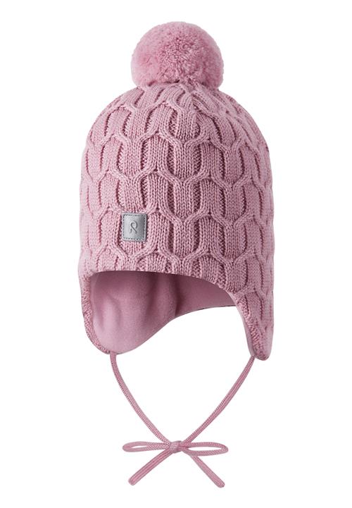 Reima Nunavut Beanie Grey Pink Grey Pink 52 cm  Lyserød  52 cm  Drenge, Piger