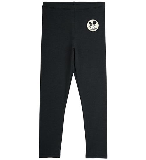 Mini Rodini Leggings - Ritzratz Patch - Sort
