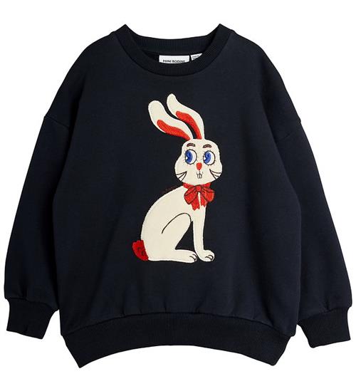 Mini Rodini Sweatshirt - Rabbit - Sort