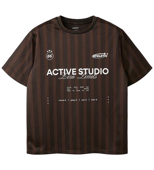 Name It Sport T-shirt - NkmTimo - Chocolate Martini