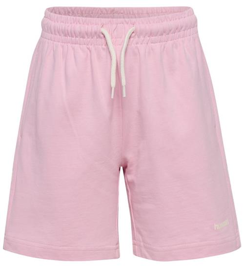Hummel Sweatshorts - hmlJR Chevron - Roseate Spoonbill