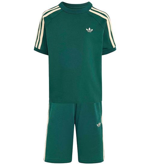 adidas Originals Sæt - T-shirt/Sweatshorts - 3S - Collegiate Gre