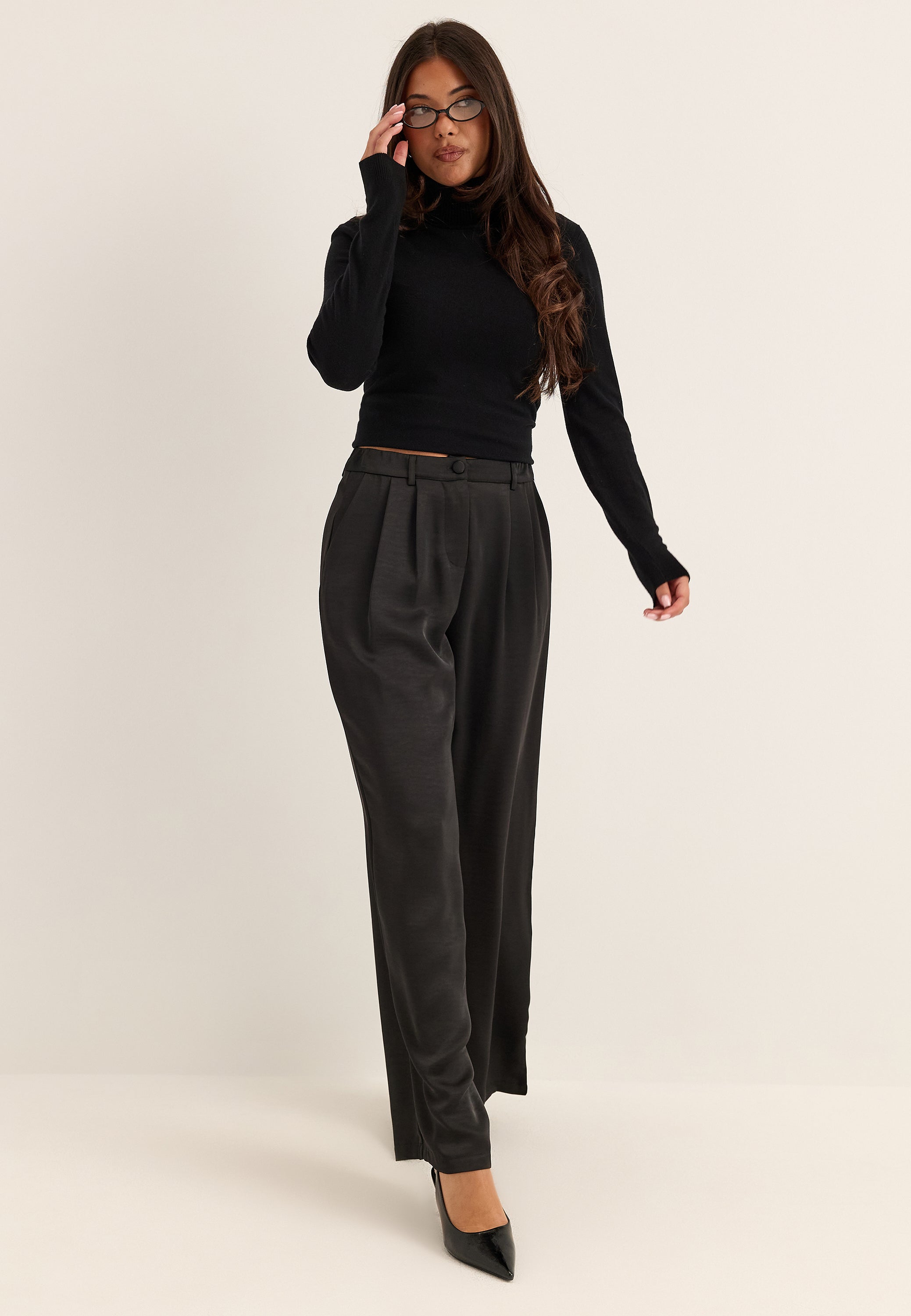 BUBBLEROOM Satin Trousers