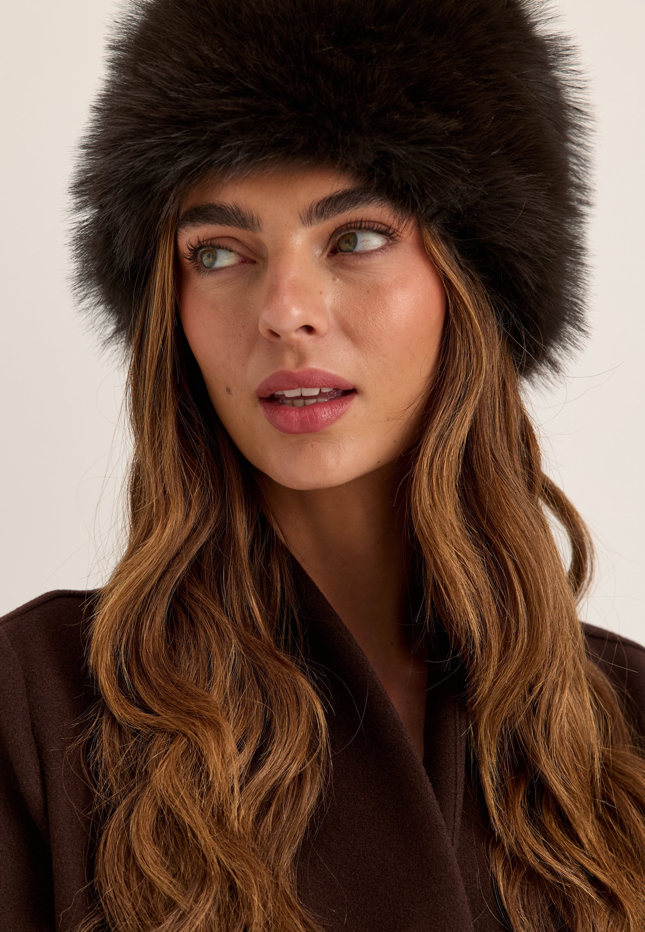 BUBBLEROOM Faux Fur Hat