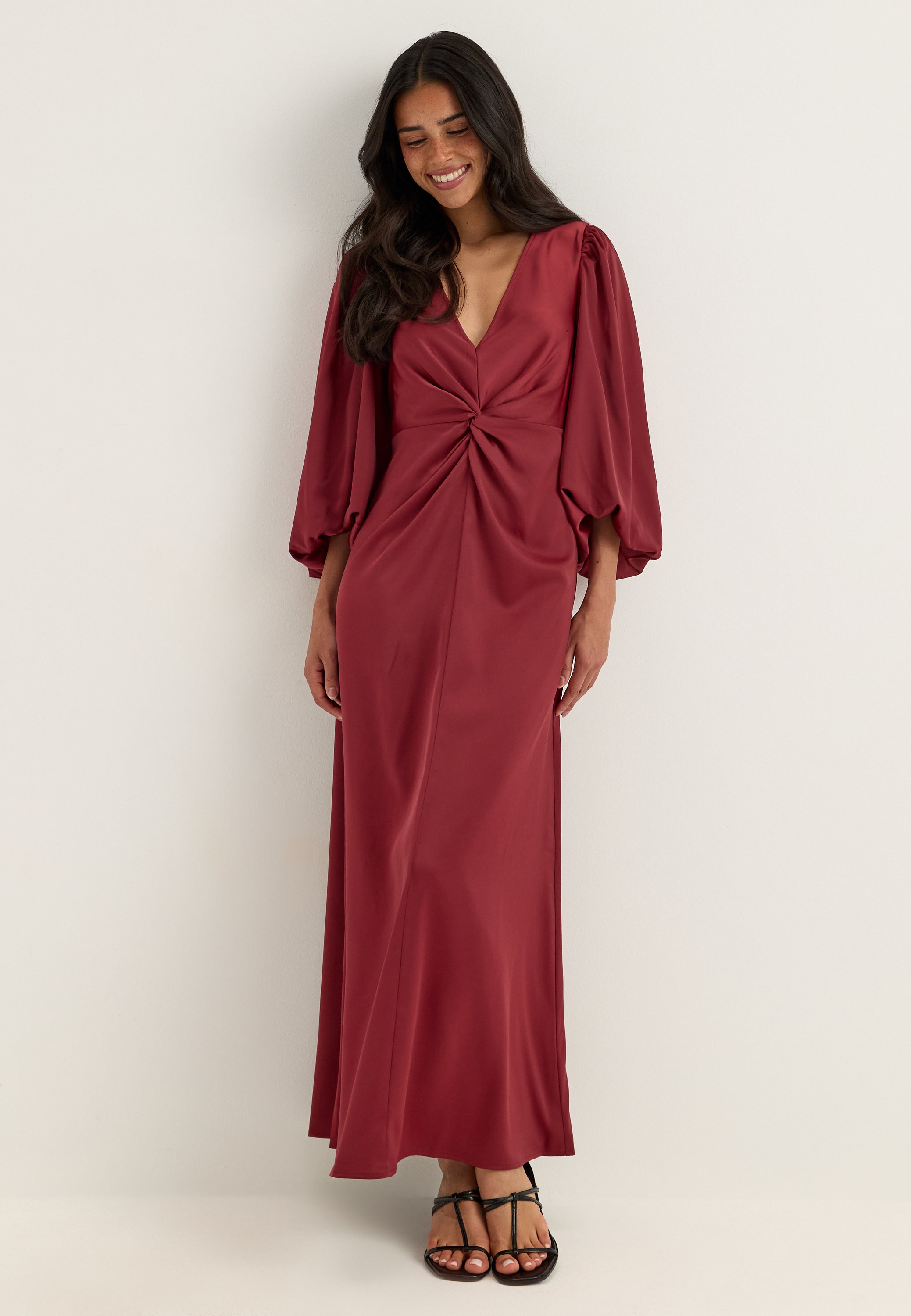 YAS Yasthea Ls Long Dress