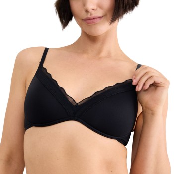 Sloggi BH GO Blush Push Up Bra Sort Small Dame