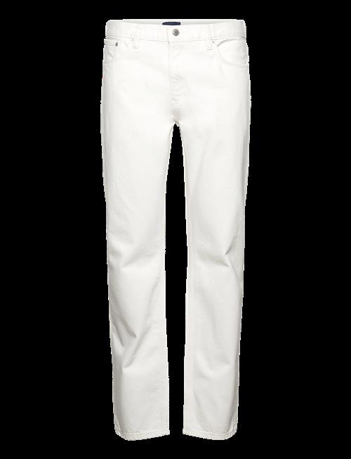 Gant | White Straight Jeans | 40 x 34