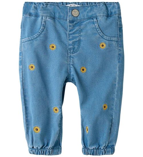 Name It Jeans - NbfRose - Medium Blue Denim/SUNFLOWER EMB