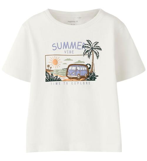 Name It T-shirt - NmmFinnur - Hvid