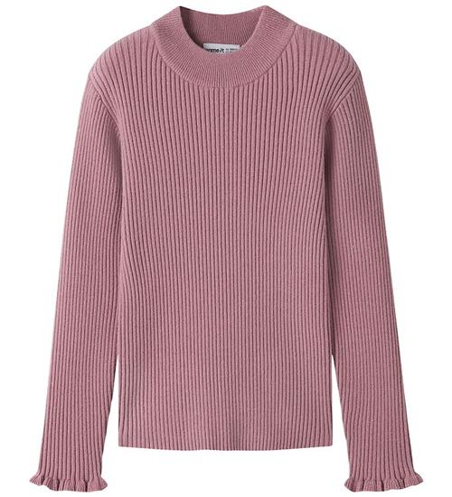 Name It Bluse - Strik - Rib - NkfVianna - Lilas