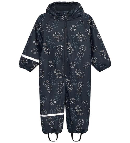 CeLaVi Regntøj m. Fleece - Navy
