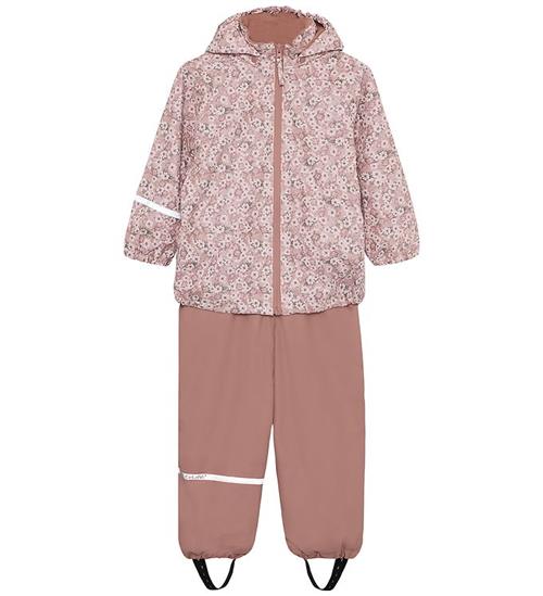 CeLaVi Regntøj m. Fleece - Shadow Gray