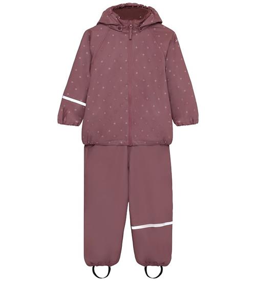 CeLaVi Regntøj m. Fleece - Rose Brown