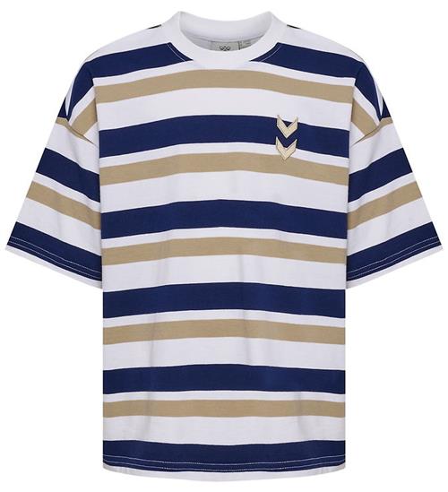 Hummel T-shirt - hmlJR Silly - Medieval Blue