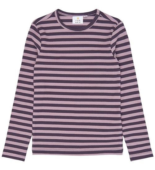 The New Bluse - TnMoore - Rib - Sweet Grape Striped