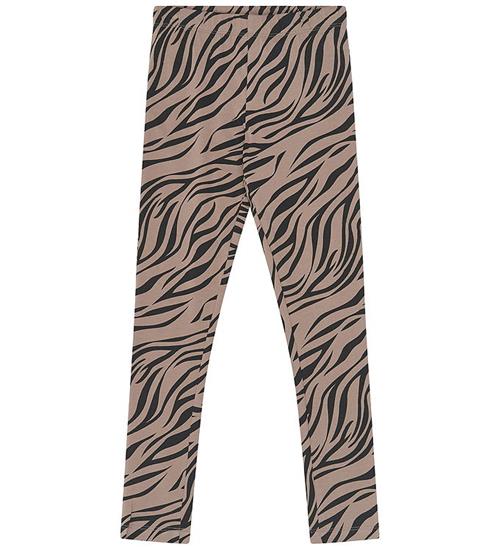 The New Leggings - TnVebra - Taupe Gray AOP