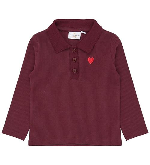 The New Siblings Polobluse - tnstVernina - Burgundy