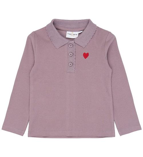 The New Siblings Polobluse - RnstVernina - Rib - Elderberry
