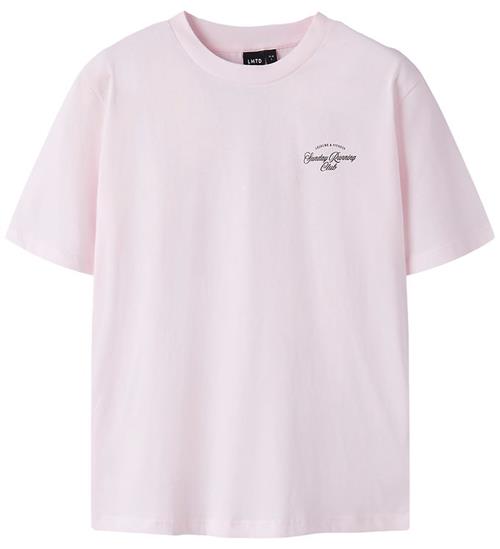 LMTD T-shirt - NlnRuns - Pink Marshmellow/Fig Running Club