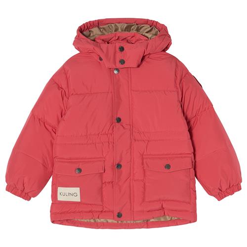Kuling Cleveland Pufferjakke Apple Red  Apple Red-104 cm  Rød  104 cm  Drenge, Piger