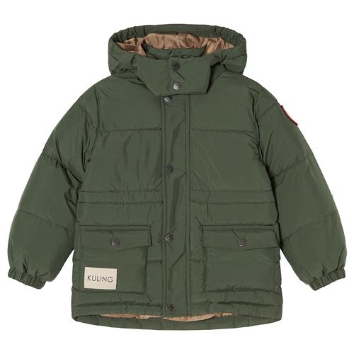 Kuling Cleveland Pufferjakke Forest Green  Forest Green-122 cm  Grøn  122 cm  Drenge, Piger