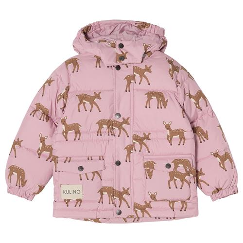 Kuling Cleveland Pufferjakke Pink Deer  Pink Deer-92 cm  Lyserød  92 cm  Drenge, Piger