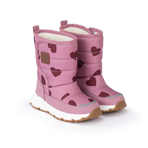 Kuling Ontario Vinterstøvler Mauve Hearts Mauve Hearts-27 EU  Lyserød  27 EU  Drenge, Piger