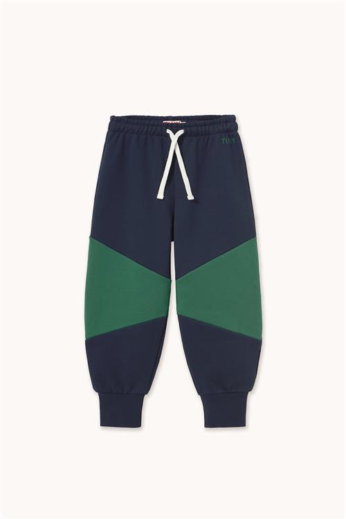 Tinycottons Tiny Color Block Sweatpant Navy-8y  Marineblå  8 år  Drenge