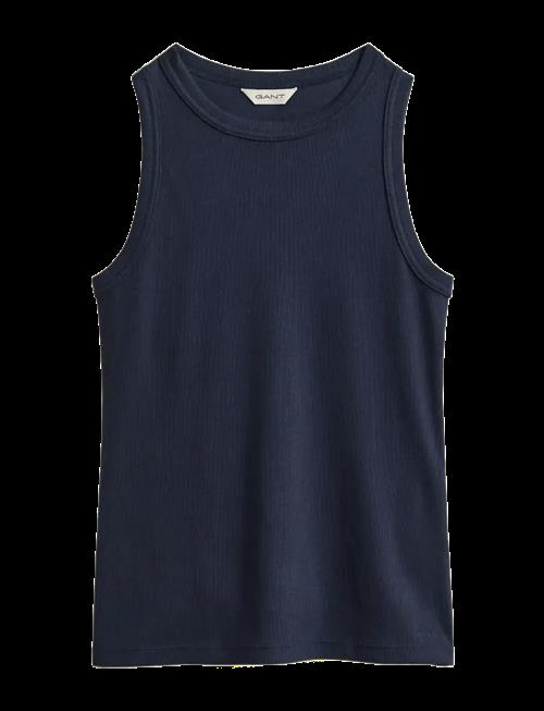 Gant | High Neck Rib Tank Top | XXL