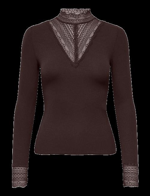 ONLY | Onltilde L/S High Neck Lace Top Jrs Noos | L