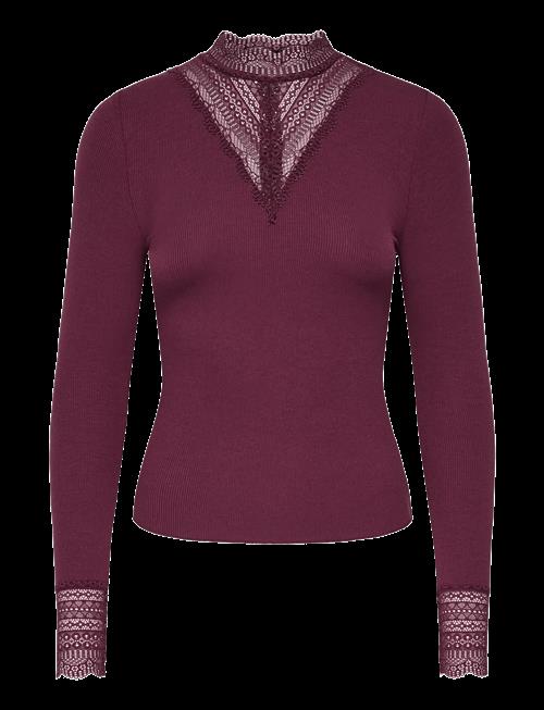 ONLY | Onltilde L/S High Neck Lace Top Jrs Noos | XL