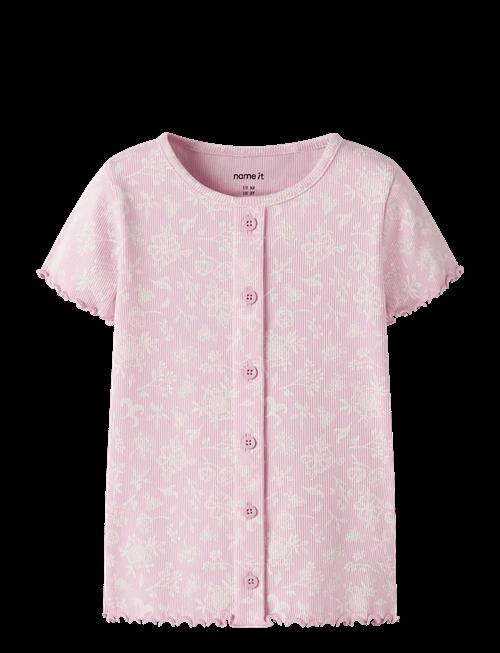 name it | Nmfvemia Aop Ss Slim Top | 116