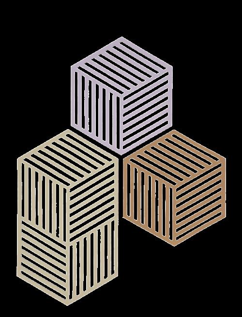 Zone Denmark | Trivet Hexagon 3 Pcs | 24X 14X 2.5CM