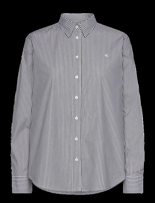 Lauren Ralph Lauren | Classic Fit Striped Cotton Shirt | XL