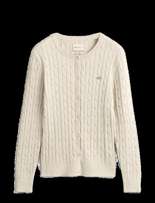 Gant | Stretch Cable Knit Cardigan | L