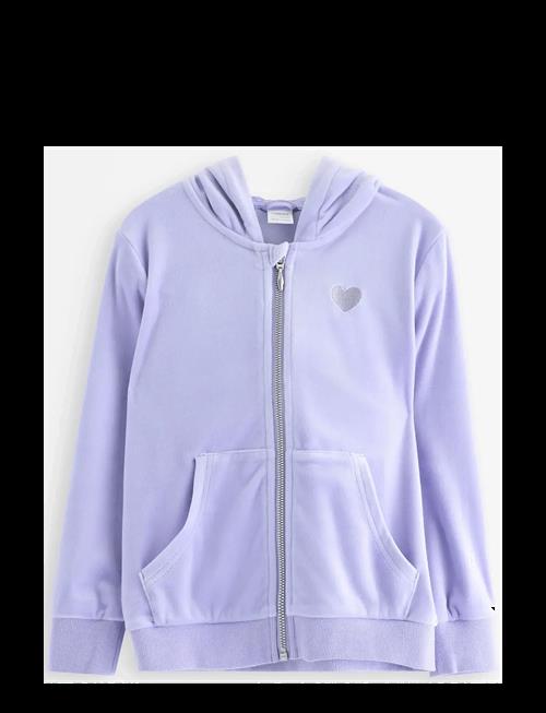 Lindex | Hoodie In Velour | 110/116