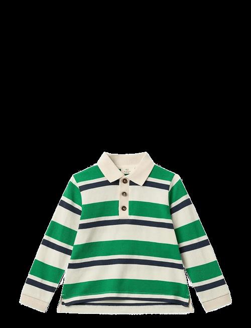 Copenhagen Colors | Stripe Pique Polo W. Ls | 128