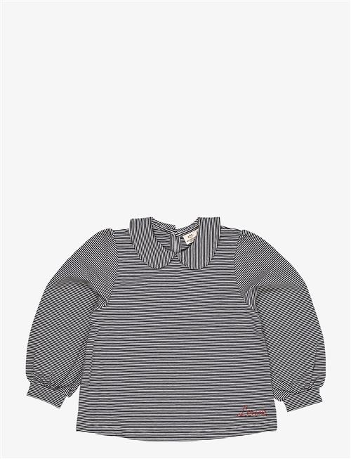 Copenhagen Colors | Striped Blouse W. Collar Ls | 116